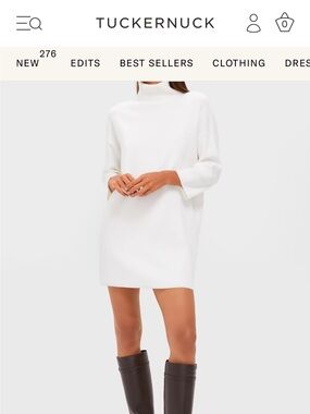Tuckernuck Beige sweater dress